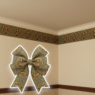 Golden Reverence Virgin Mary Grosgrain Ribbon