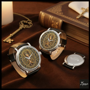 Golden Reverence Virgin Mary Watch