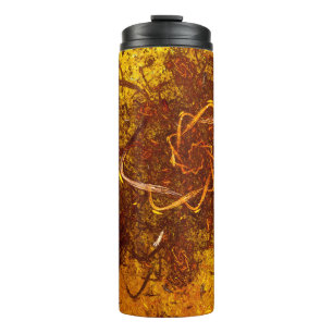 Golden Rhapsody Thermal Tumbler