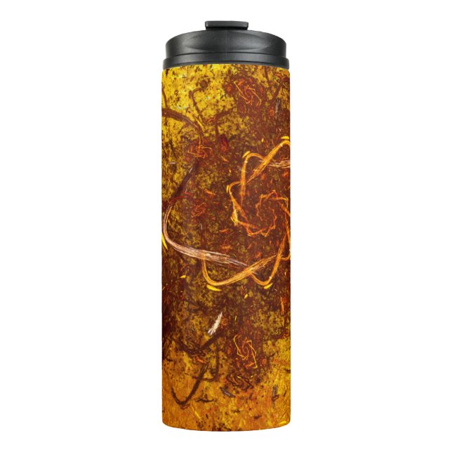 Golden Rhapsody Thermal Tumbler (Front)