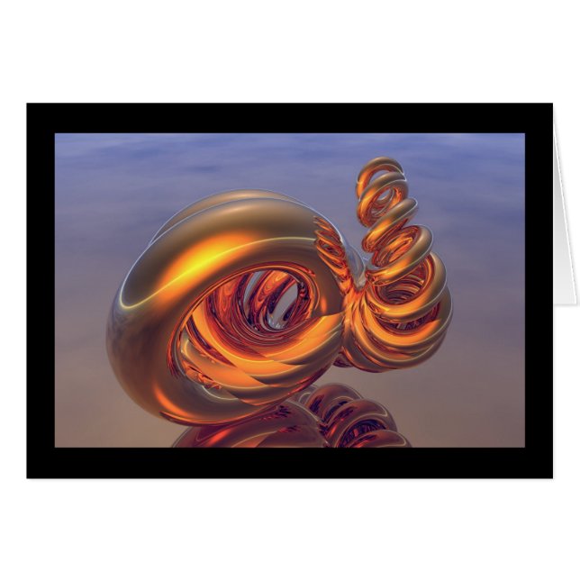 Golden Rings Card (Front Horizontal)