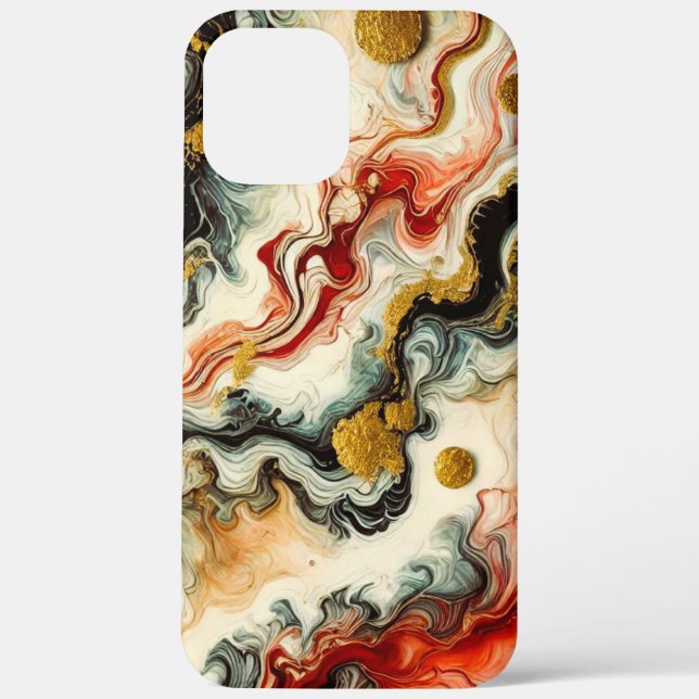 Golden rivers Case-Mate iPhone case (Back)