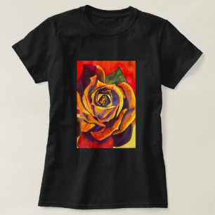 Golden Rose Art T-Shirt