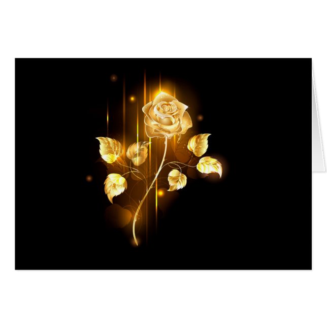 Golden rose ( gold rose ) (Front Horizontal)