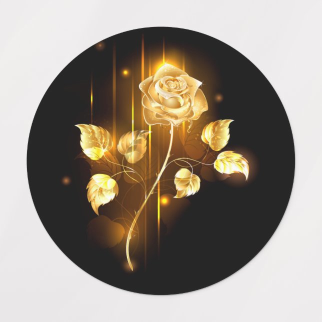 Golden rose ( gold rose ) (Design 1)