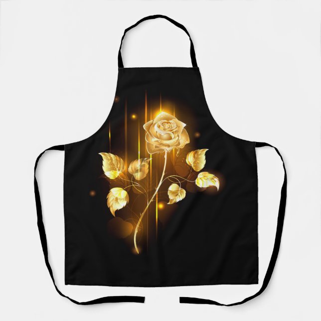 Golden rose ( gold rose ) apron (Front)