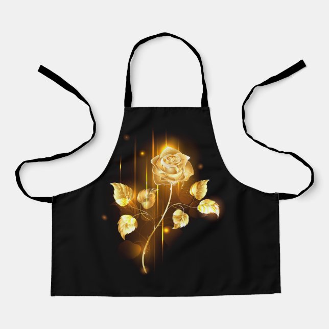 Golden rose ( gold rose ) apron (Front)