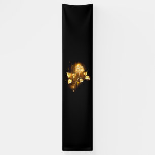 Golden rose ( gold rose ) banner