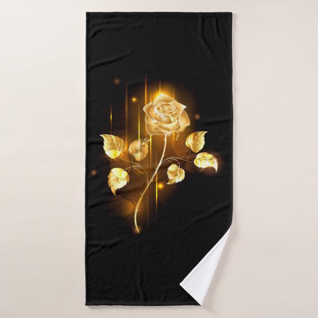 Golden rose ( gold rose ) bath towel (Bath Towel)
