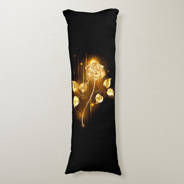 Golden rose ( gold rose ) body cushion (Front Vertical)
