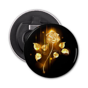 Golden rose ( gold rose ) bottle opener