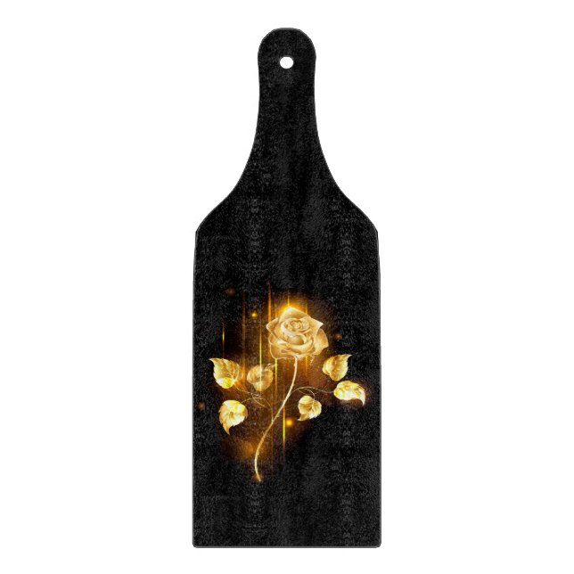Golden rose ( gold rose ) cutting board (Front)