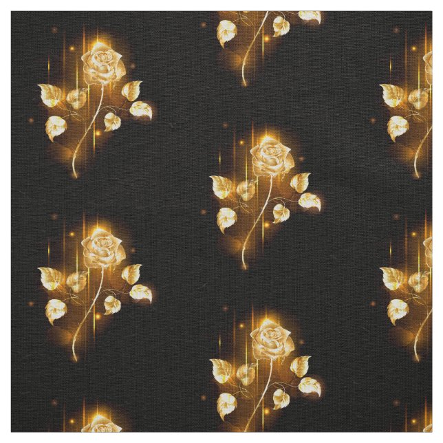 Golden rose ( gold rose ) fabric (Swatch)