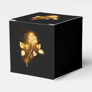 Golden rose ( gold rose ) favour box