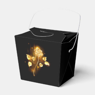 Golden rose ( gold rose ) favour box