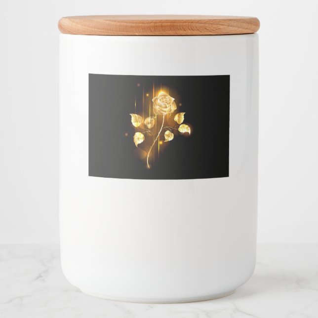 Golden rose ( gold rose ) food label (Front)