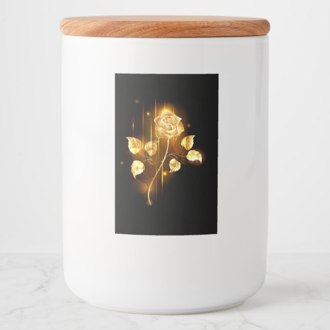 Golden rose ( gold rose ) food label (Front)