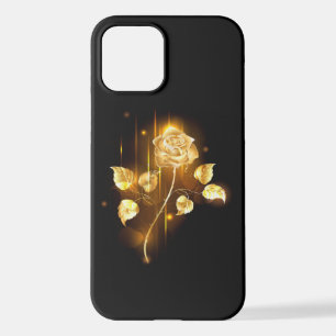 Golden rose ( gold rose ) iPhone 12 case