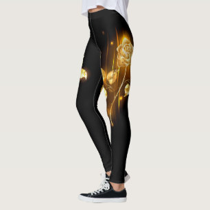 Golden rose ( gold rose ) leggings
