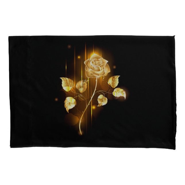 Golden rose ( gold rose ) pillowcase (Front)