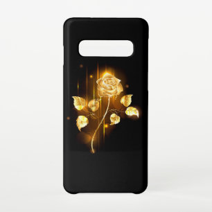 Golden rose ( gold rose ) samsung galaxy case