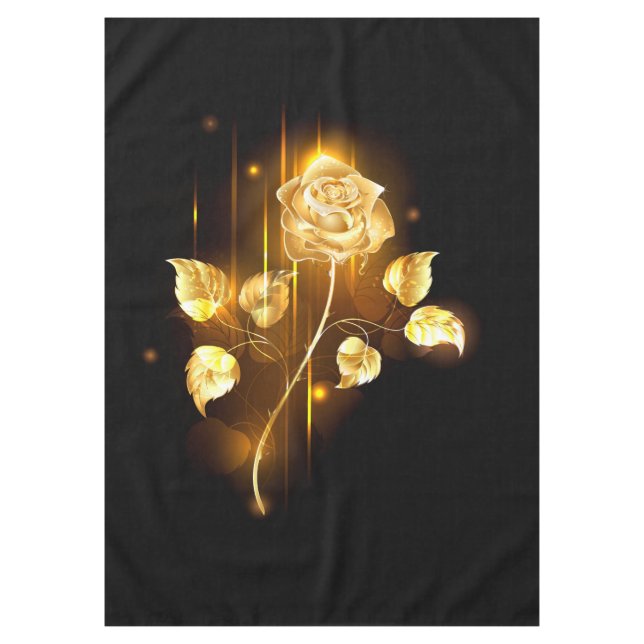 Golden rose ( gold rose ) tablecloth (Front)
