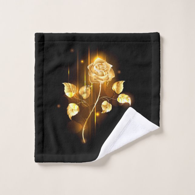 Golden rose ( gold rose ) wash cloth (Wash Cloth)