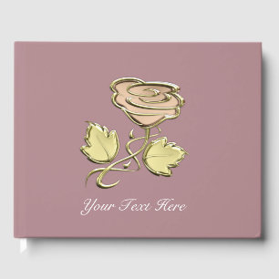 Golden Rose Guest Book