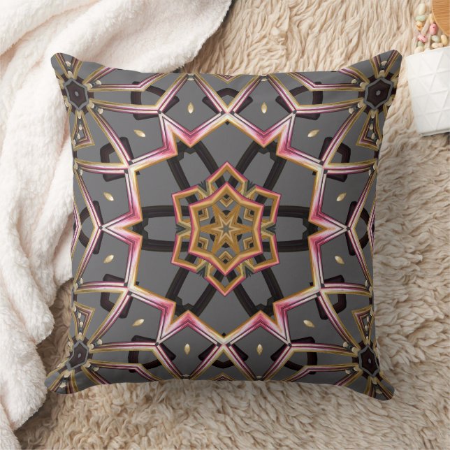 Golden Rosette Cushion (Blanket)
