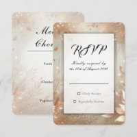 Golden Rosewood Enchanted Forest Wedding