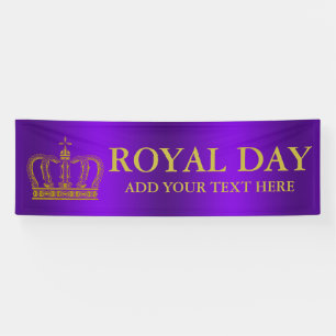 Golden Royal Crown I + your backgr. & ideas Banner