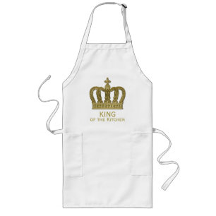 Golden Royal Crown II + your backgr. & ideas Long Apron