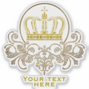 Golden Royal Crown + your backgr. & ideas