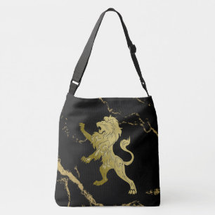 Golden Royal Lion Crossbody Bag