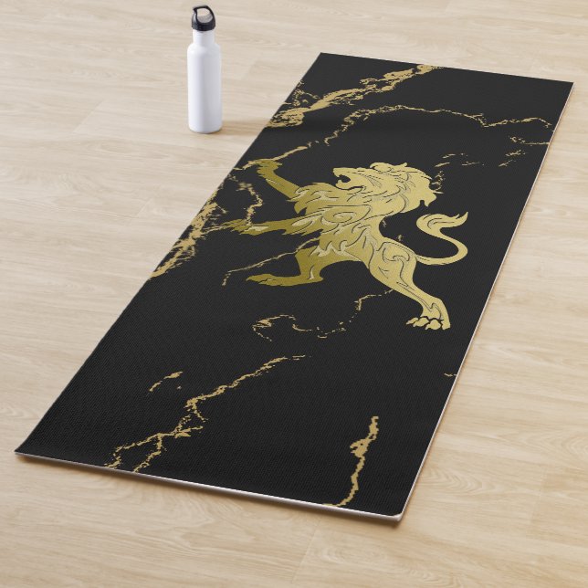 Golden Royal Lion Yoga Mat (In Situ)