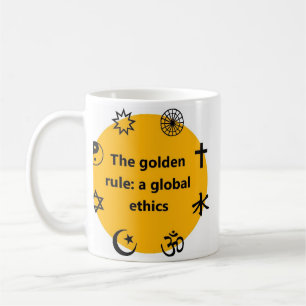 Golden rule coffee mug