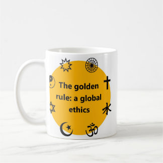 Golden rule coffee mug