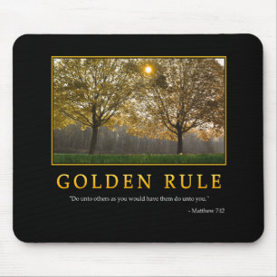 Golden Rule Mousepad