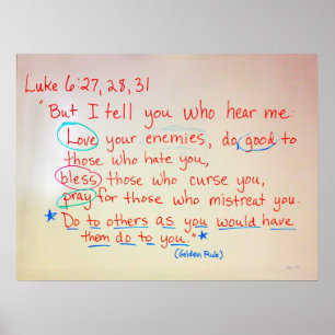 Golden Rule Poster