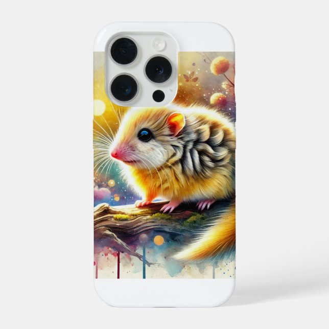 Golden Rumped Elephant Shrew 100724AREF101 - Water iPhone Case (Back)