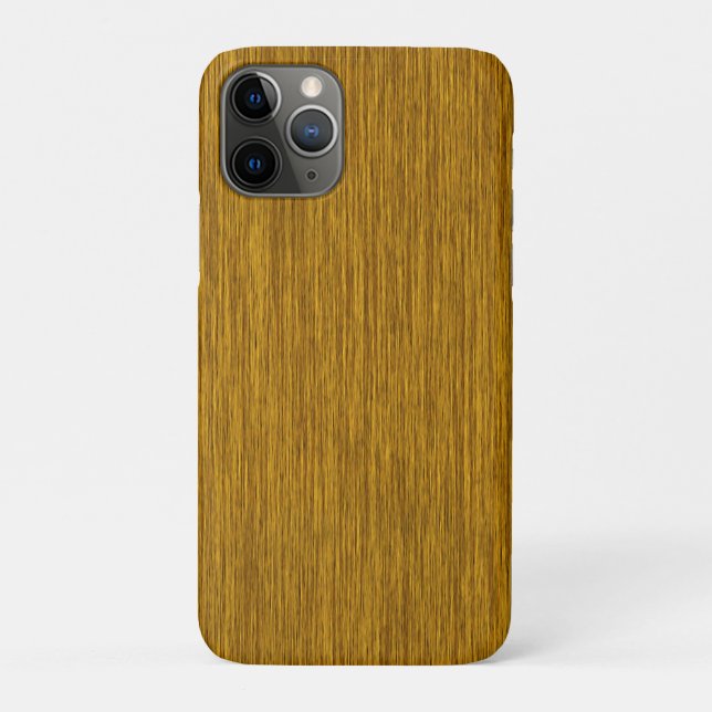 Golden Rustic Grainy Wood Background Case-Mate iPhone Case (Back)