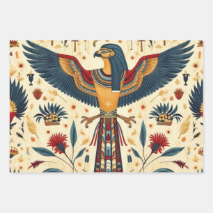 "Golden Sands Egyptian Gift Wrap" Wrapping Paper Sheet