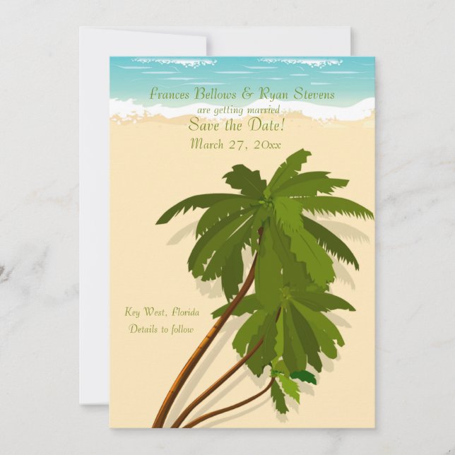 Golden Sands Invitation (Front)