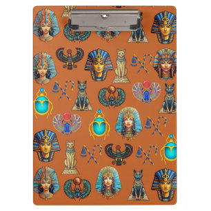 Golden Sands Revival: Authentic Egyptian Antiquity Clipboard