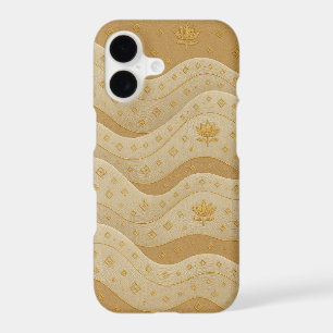 Golden Saree Phone Case