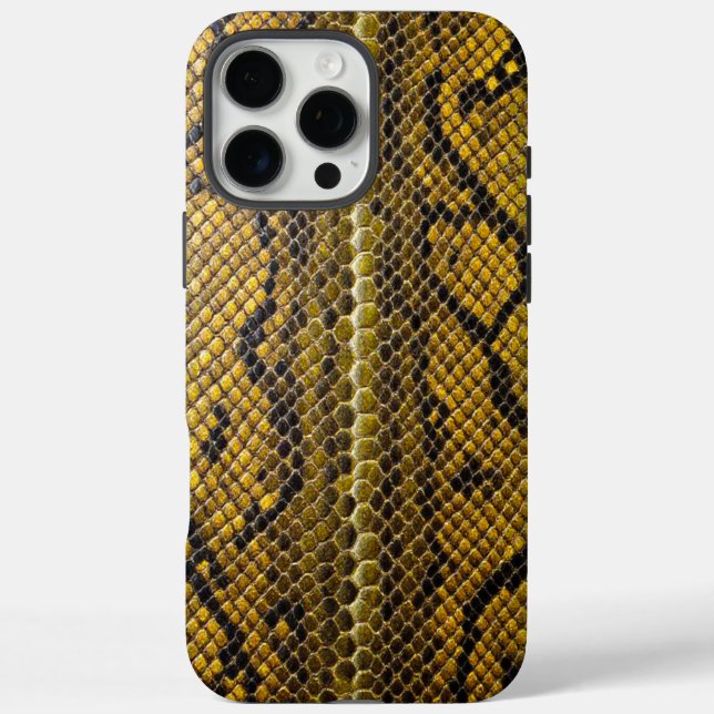  Golden Scale: Premium Snake Skin Case-Mate iPhone Case (Back)