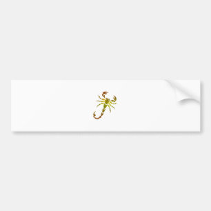 Golden Scorpion Bumper Sticker