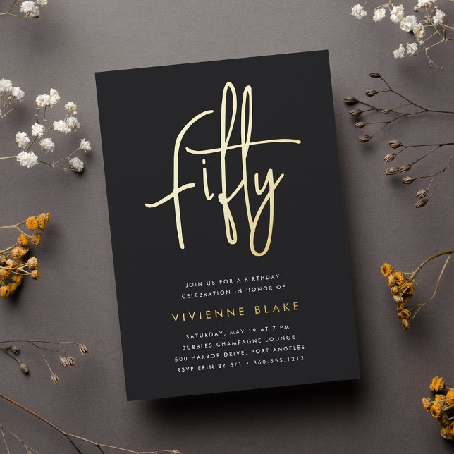 Golden Script 50th Birthday Party (Creator Uploaded)