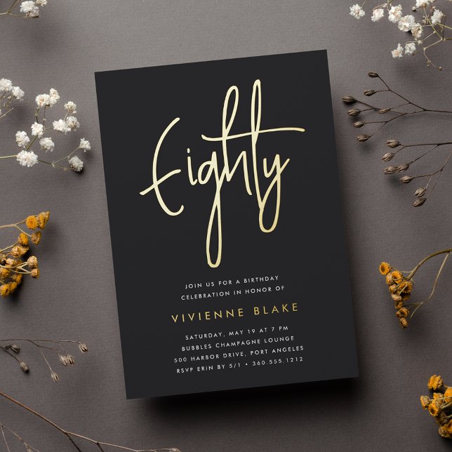 Golden Script 80th Birthday Party (Creator Uploaded)