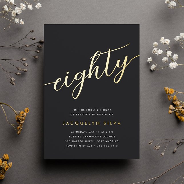 Golden Script 80th Birthday Party (Creator Uploaded)